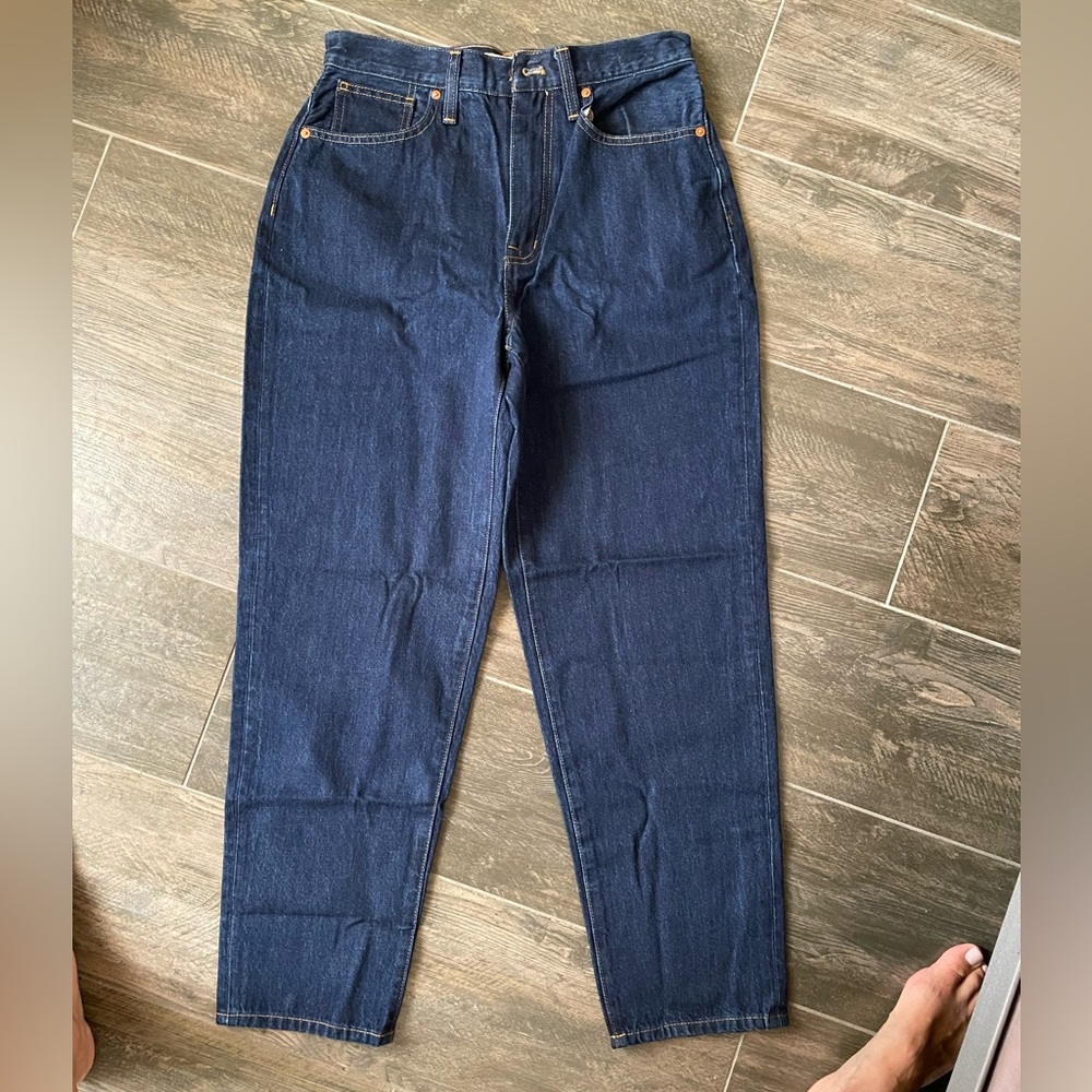 MADEWELL Baggy Tapered Jeans Size 27 Dark Wash